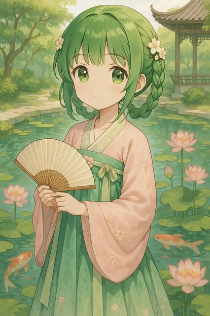 麻豆动漫-古风少女